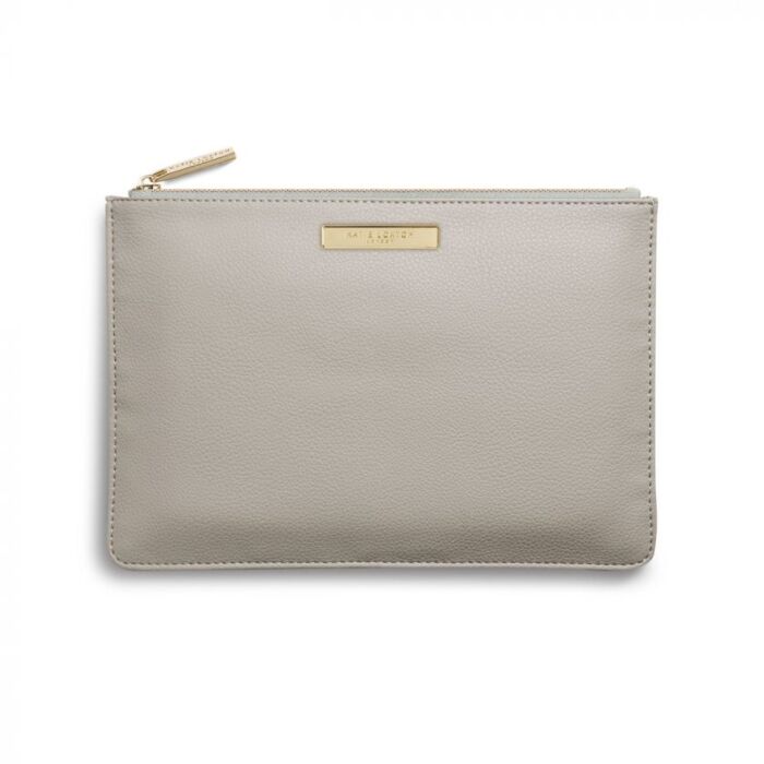 Katie Loxton Soft Pebble Perfect Pouch | Stone-5